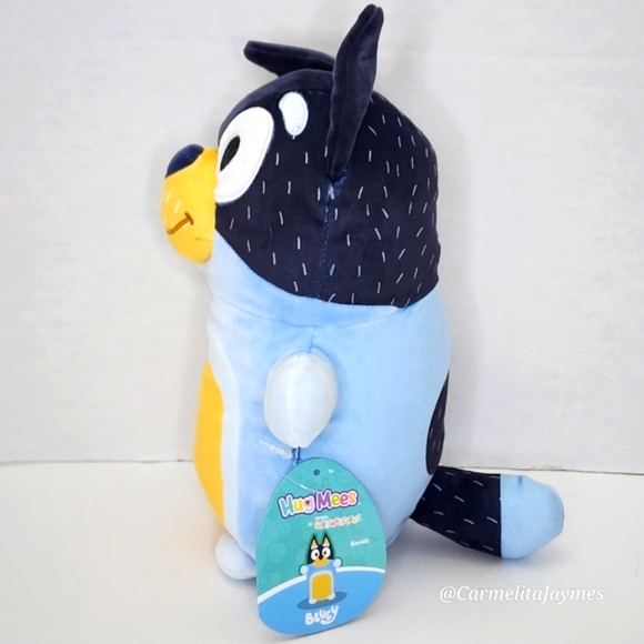 BANDIT 🐶 Bluey's Dad Dog HugMee Bluey X Original Squishmallows ☆ NWT ☆ - Picture 2 of 8